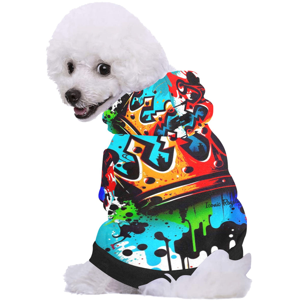 Iconic Royalty Pet Dog Hoodie