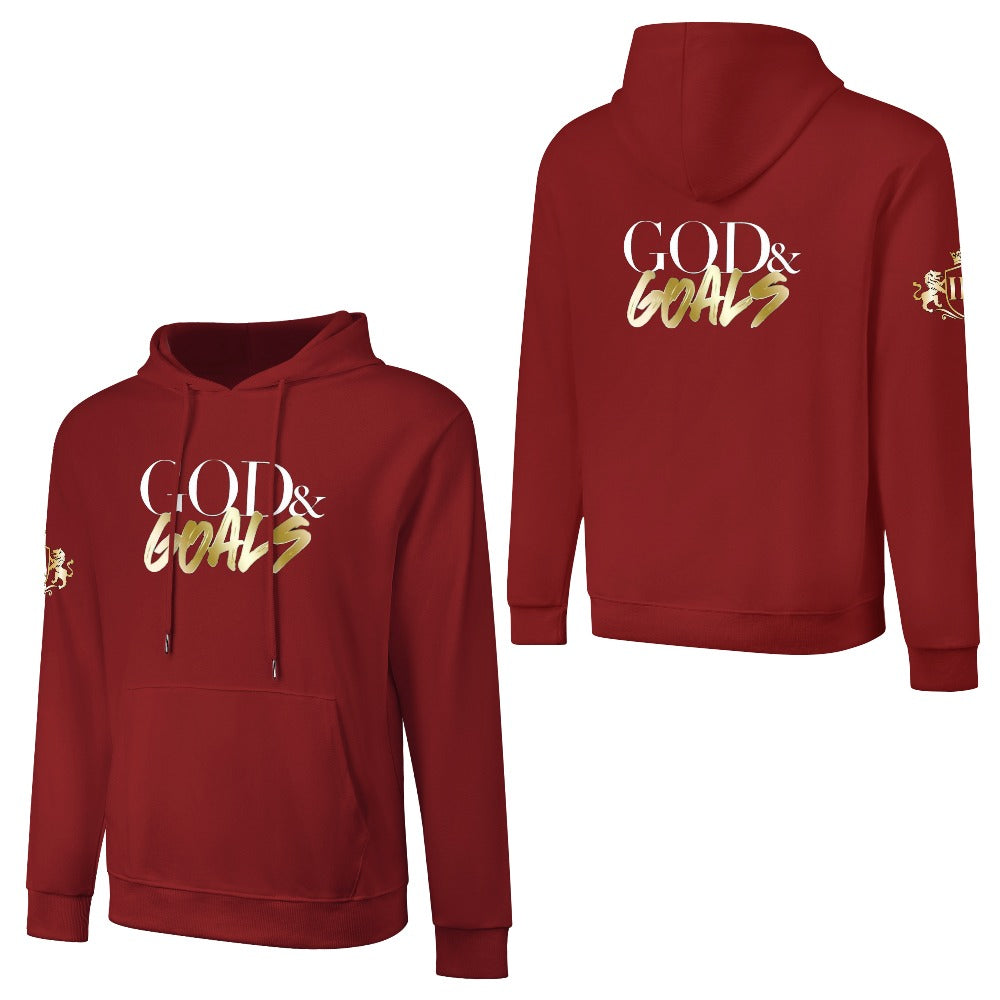 GOD & GOALS 100% cotton hoodie