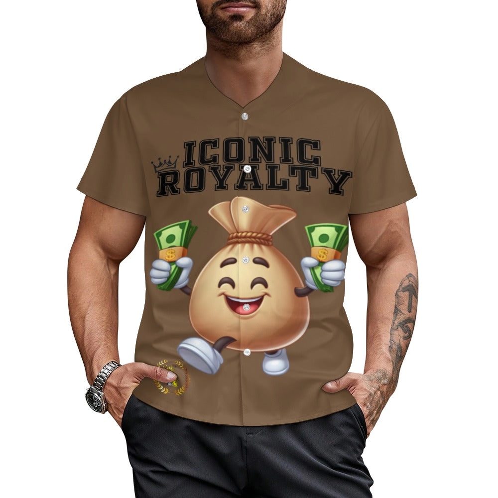 Iconic Royalty Crown IR Happy Money Bag allstar baseball jersey