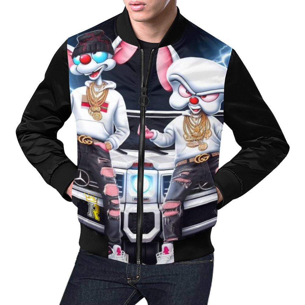 Crown IR Pinky and the Brain Bomber Jacket