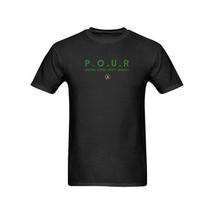 P.O.U.R Provide Offer Uplift Rebuild Royalty Crown I.R. T-shirt 100% Cotton