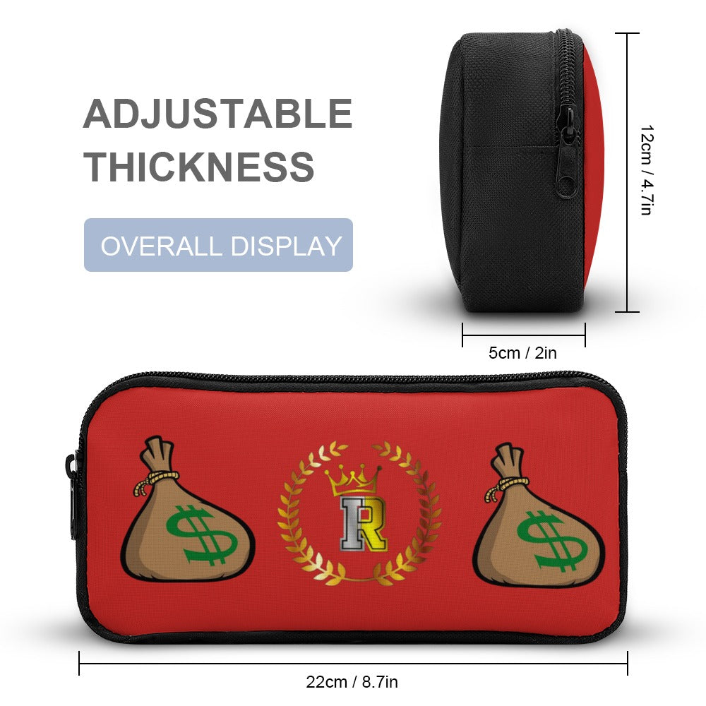 Royalty Crown IR Money Bag Stackin Three piece Backpack, Lunch Bag & Pencil Case set combination