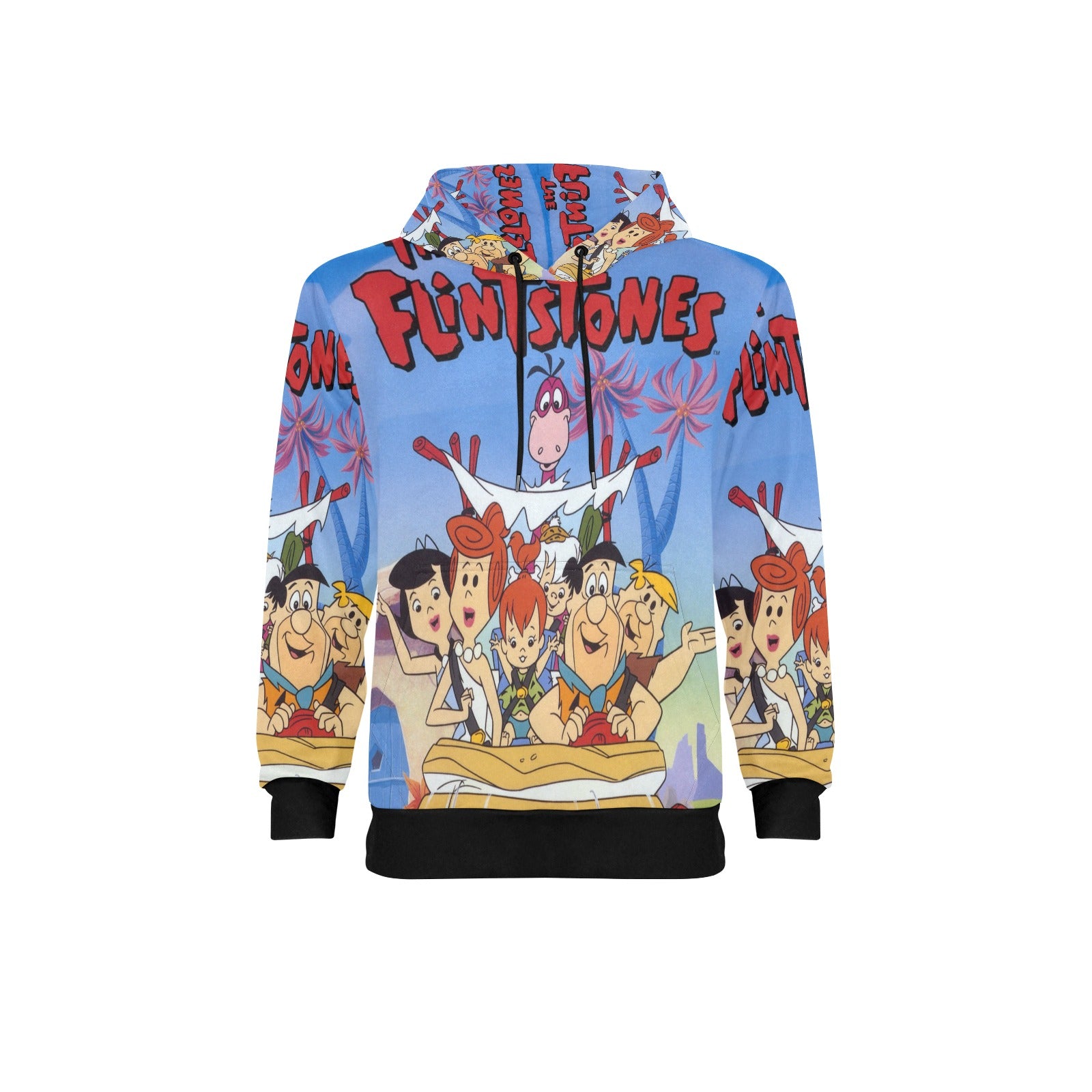THE FLINSTONES Long Sleeve Fleece Hoodie