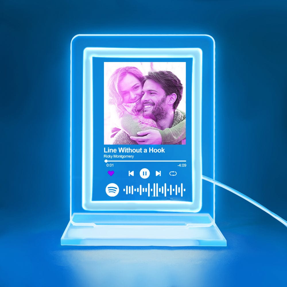 Custom Spotify Neon Night Light Personalized Music Plaque