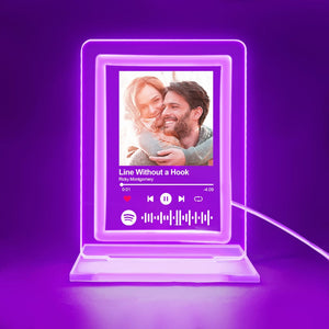 Custom Spotify Neon Night Light Personalized Music Plaque
