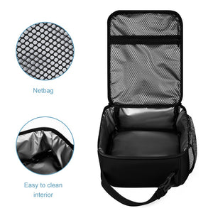 Royalty Crown IR Money Bag Stackin Three piece Backpack, Lunch Bag & Pencil Case set combination