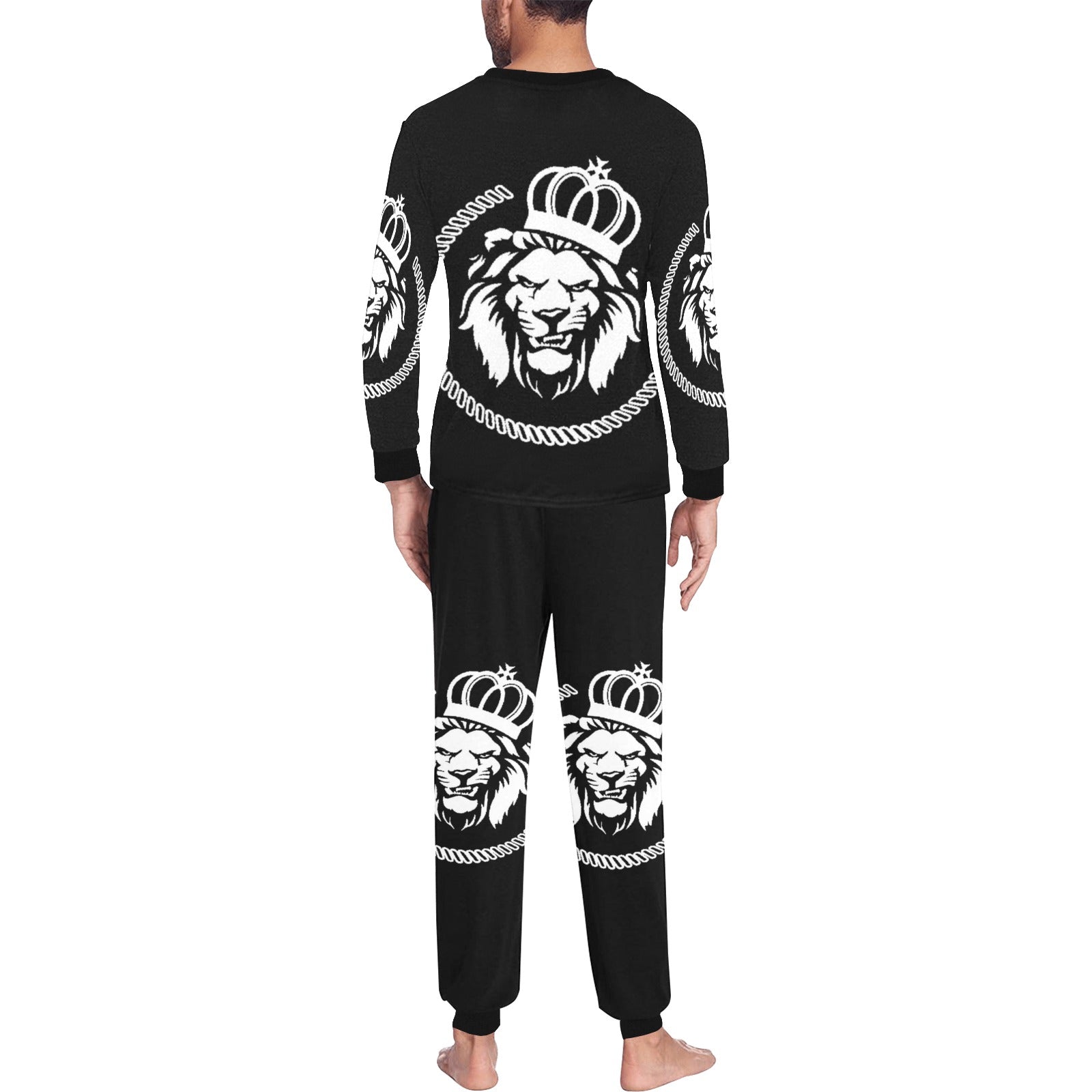 Iconic Royalty Crown Lion Pajama Set