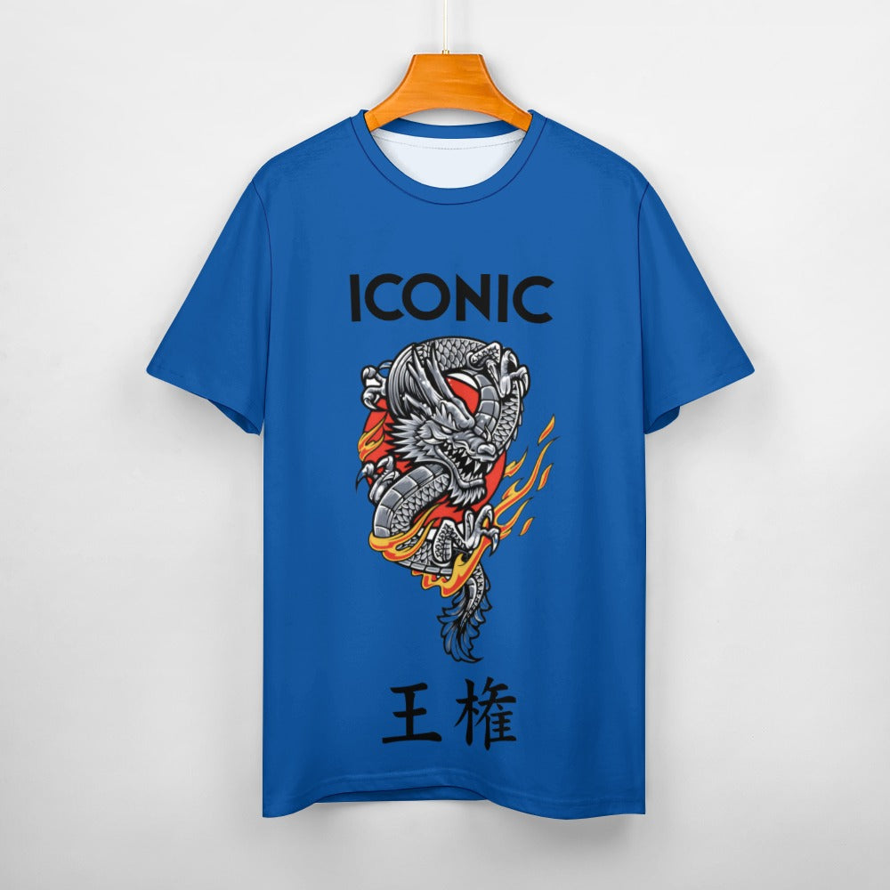 Iconic Royalty Japanese Dragon 100% Cotton T-shirt