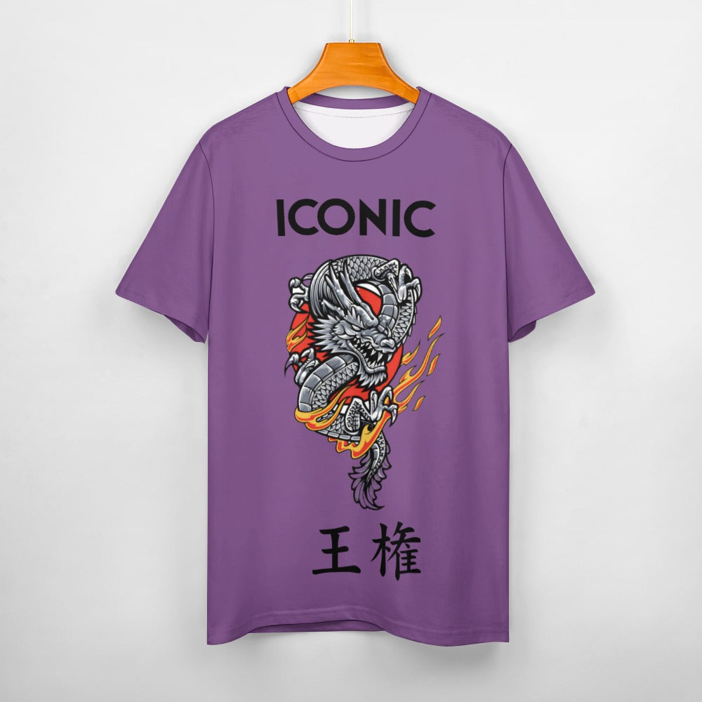 Iconic Royalty Japanese Dragon 100% Cotton T-shirt