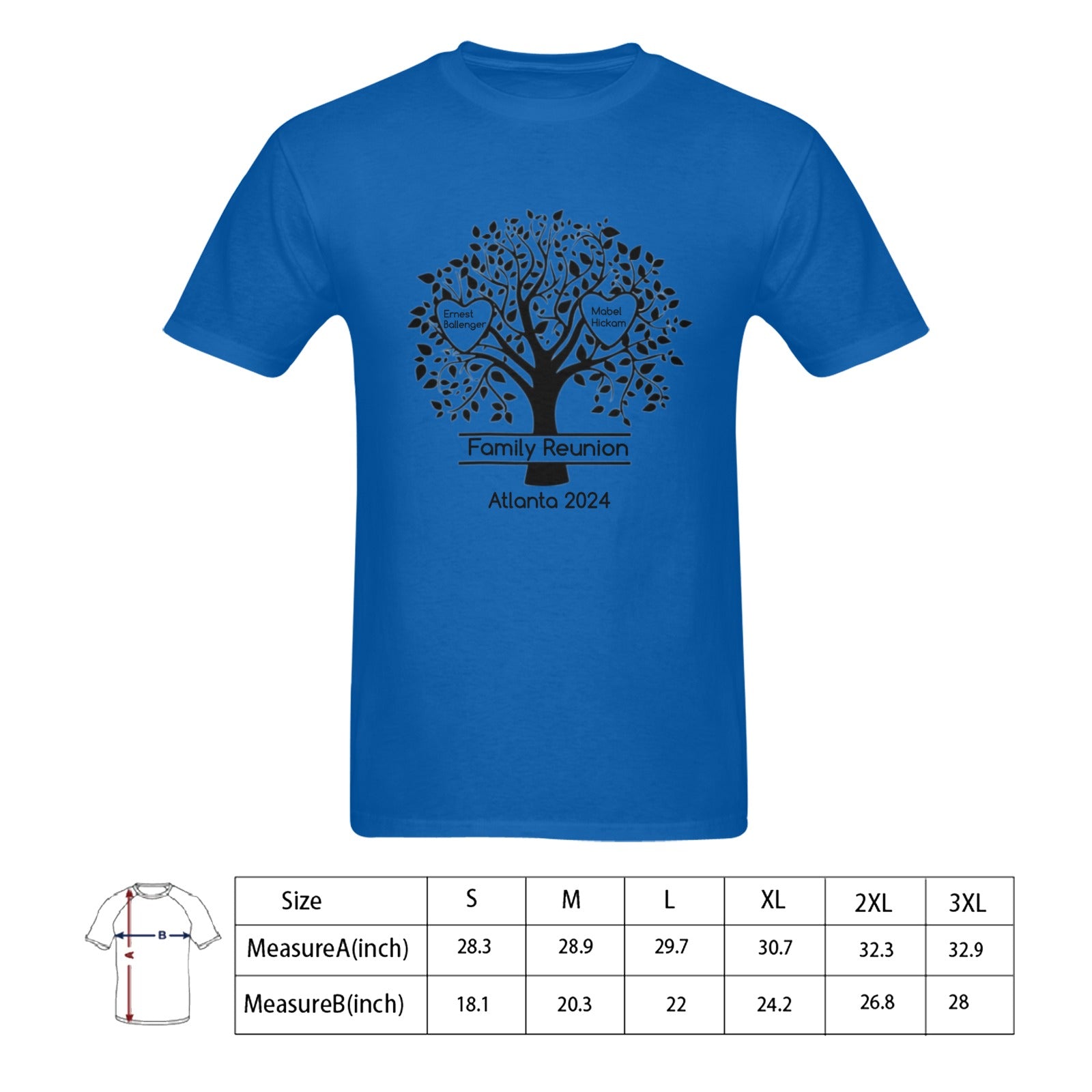 Ballenger Hickam 2024 Reunion T-shirt