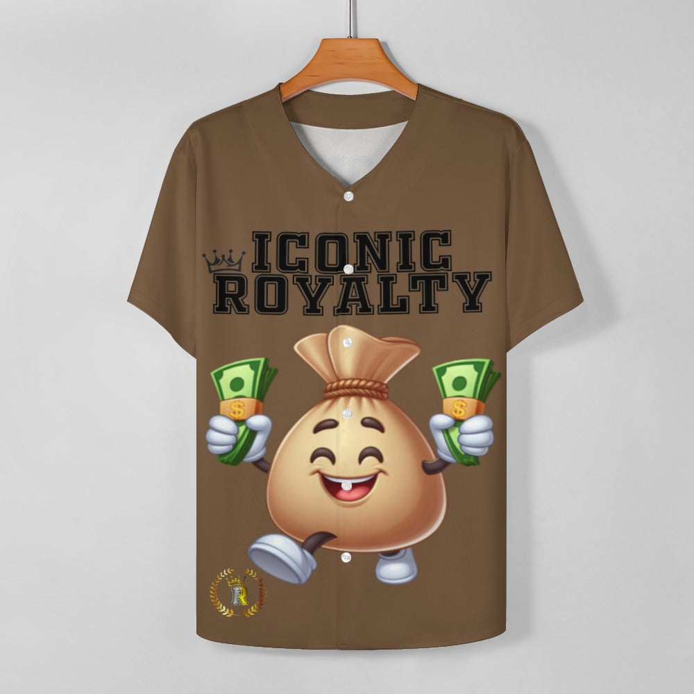 Iconic Royalty Crown IR Happy Money Bag allstar baseball jersey