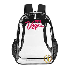 LAS VEGAS Royalty Crown I.R. Transparent Bag