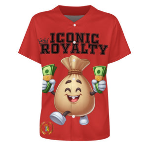 Iconic Royalty Crown IR Happy Money Bag allstar baseball jersey