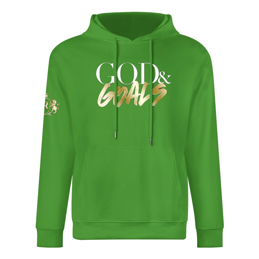 GOD & GOALS 100% cotton hoodie
