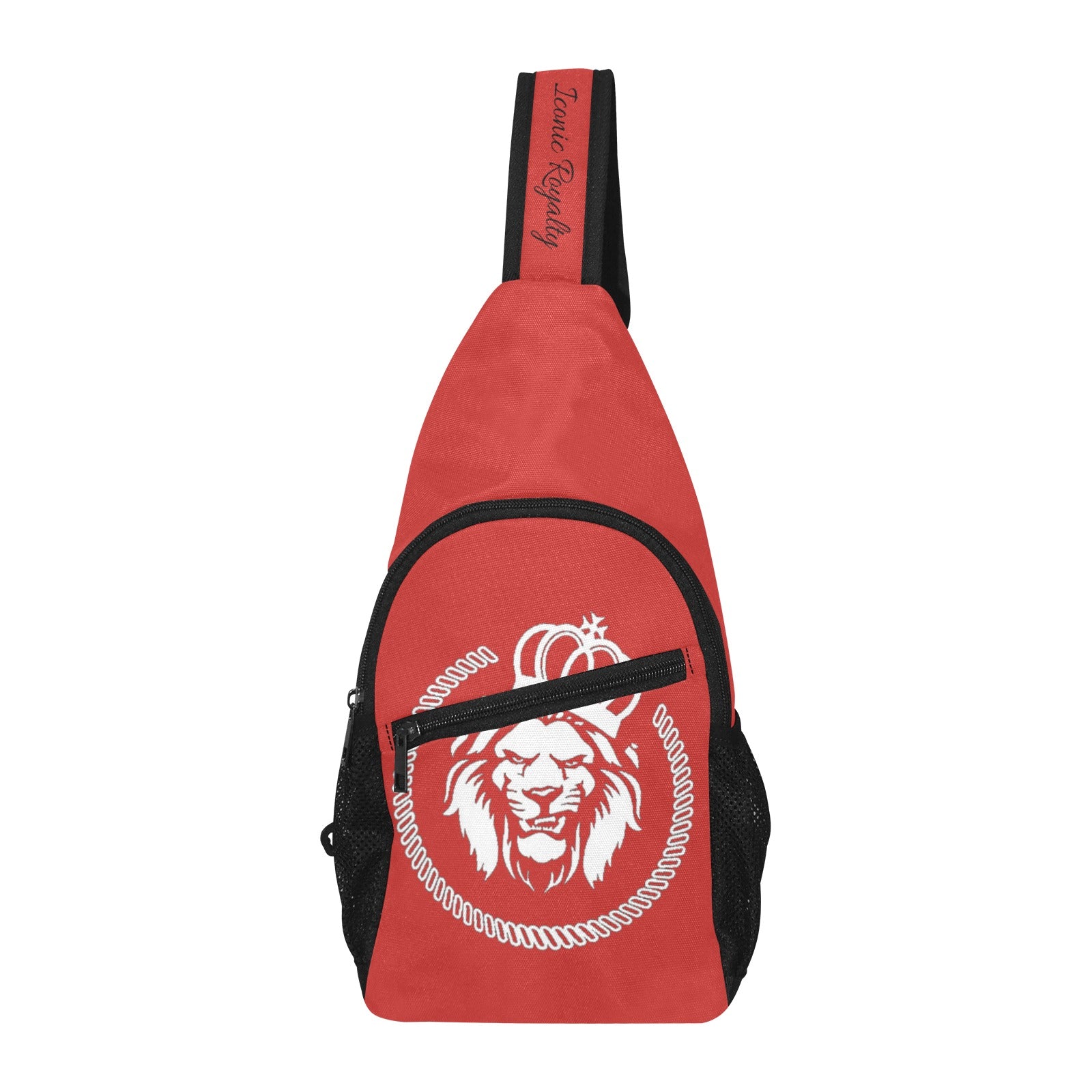 Iconic Royalty Crown Lion Chest Bag