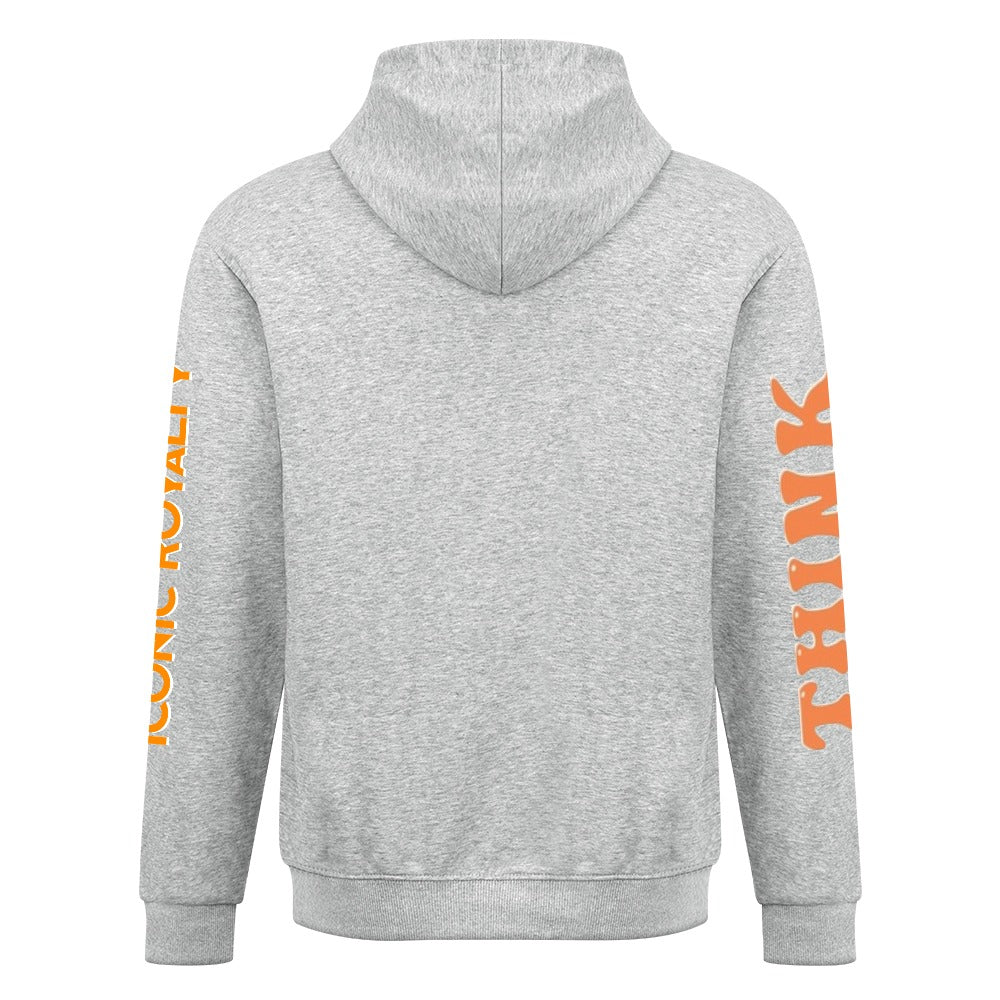 Think Dream Create Iconic Royalty 100% Cotton Hoodie