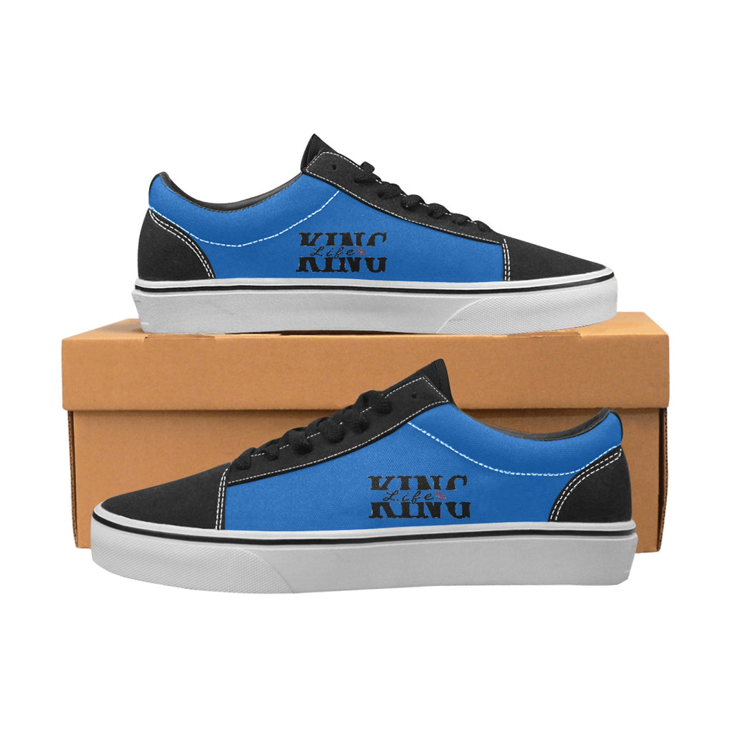 King Life Men's Lace-Up Canvas Shoes