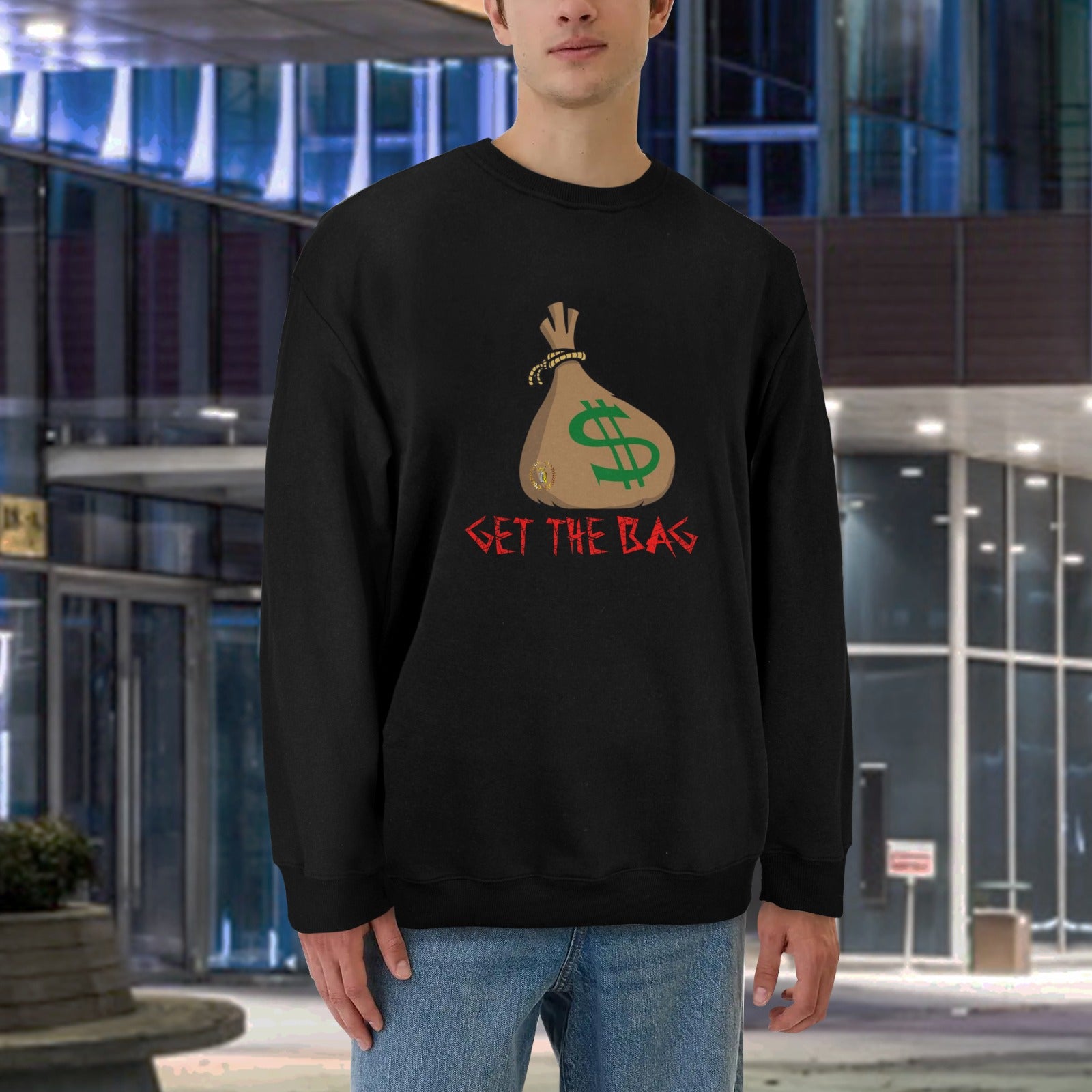 GET THE BAG Unisex Fleece Sweatshirt
