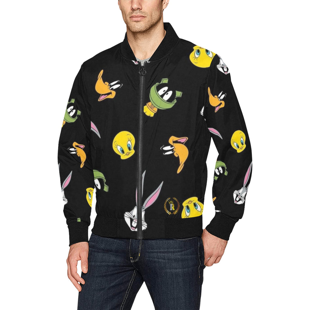 LOONEY TUNES All Over Print Bomber Jacket
