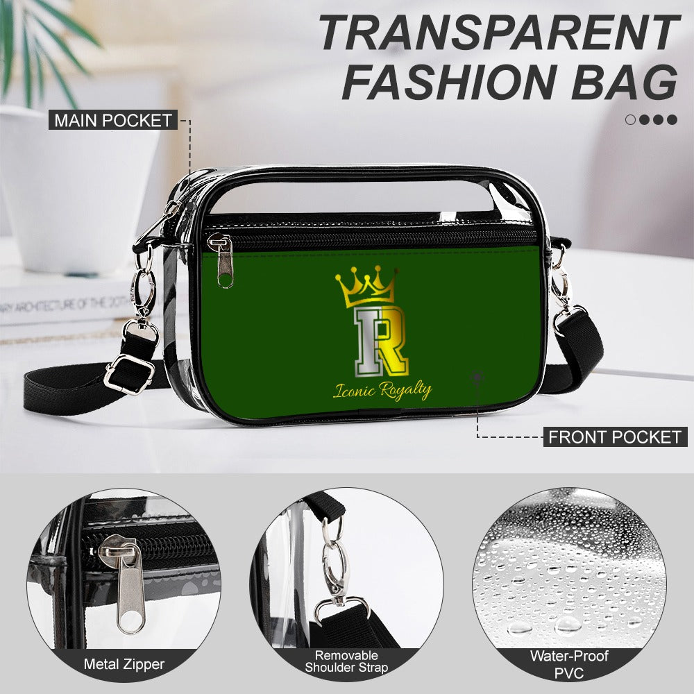 Iconic Royalty Crown I.R Transparent satchel set Two piece