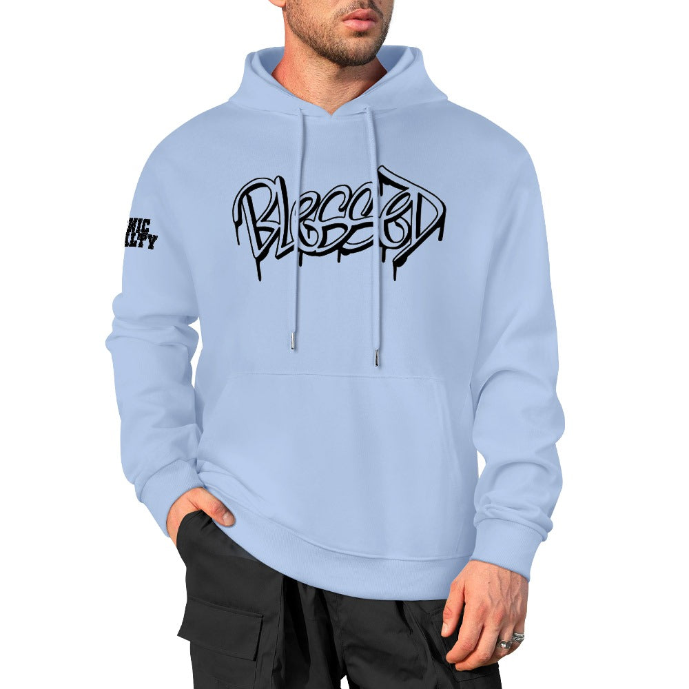 BLESSED 100% cotton hoodie
