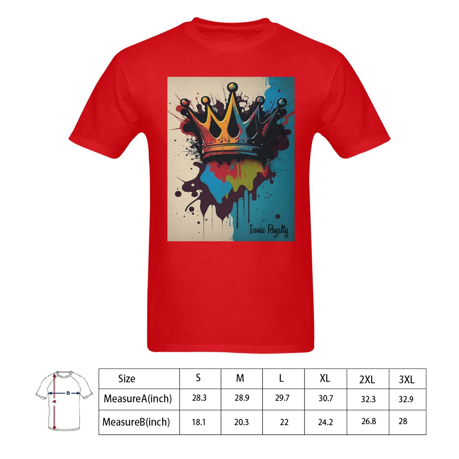 Iconic Royalty 100% Cotton T-shirt