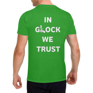 In Glock We Trust Men's T-shirt 100% Cotton