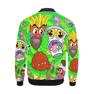 AQUA TEEN HUNGER FORCE All Over Print Bomber Jacket