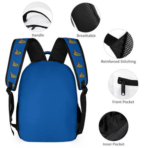 Royalty Crown IR Money Bag Stackin Three piece Backpack, Lunch Bag & Pencil Case set combination