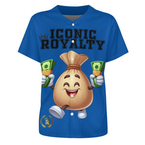 Iconic Royalty Crown IR Happy Money Bag allstar baseball jersey