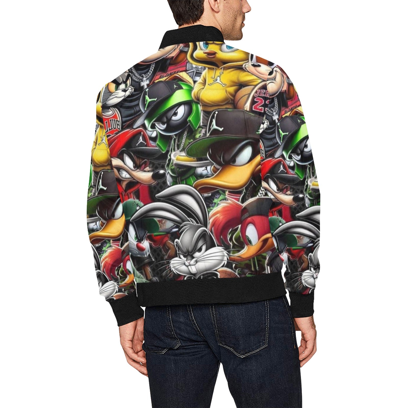 LOONEY TUNES All Over Print Bomber Jacket