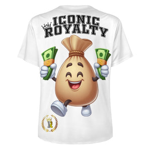 Iconic Royalty Crown IR Happy Money Bag allstar baseball Jersey