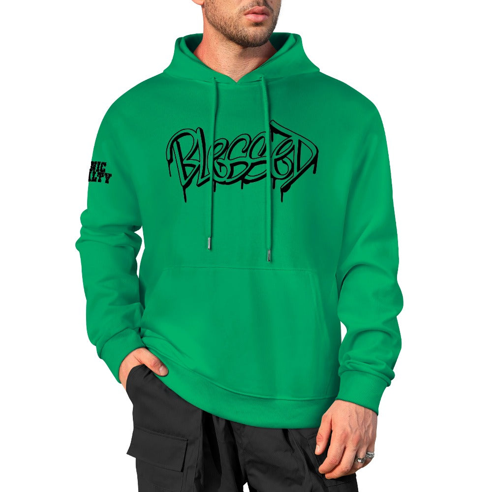 BLESSED 100% cotton hoodie
