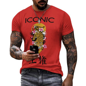 Iconic Royalty Japanese Collection Cotton T-shirt