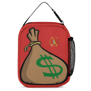Royalty Crown IR Money Bag Stackin Three piece Backpack, Lunch Bag & Pencil Case set combination