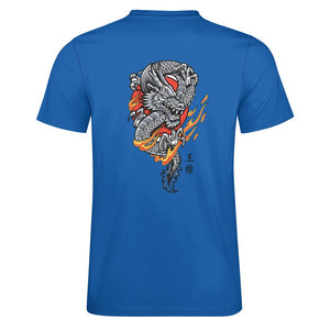 Iconic Royalty Japanese Dragon 100% Cotton T-shirt