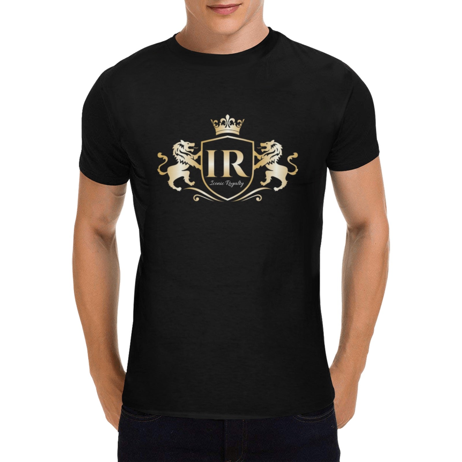 Crown Lions IR Iconic Royalty Men's T-shirt 100% Cotton