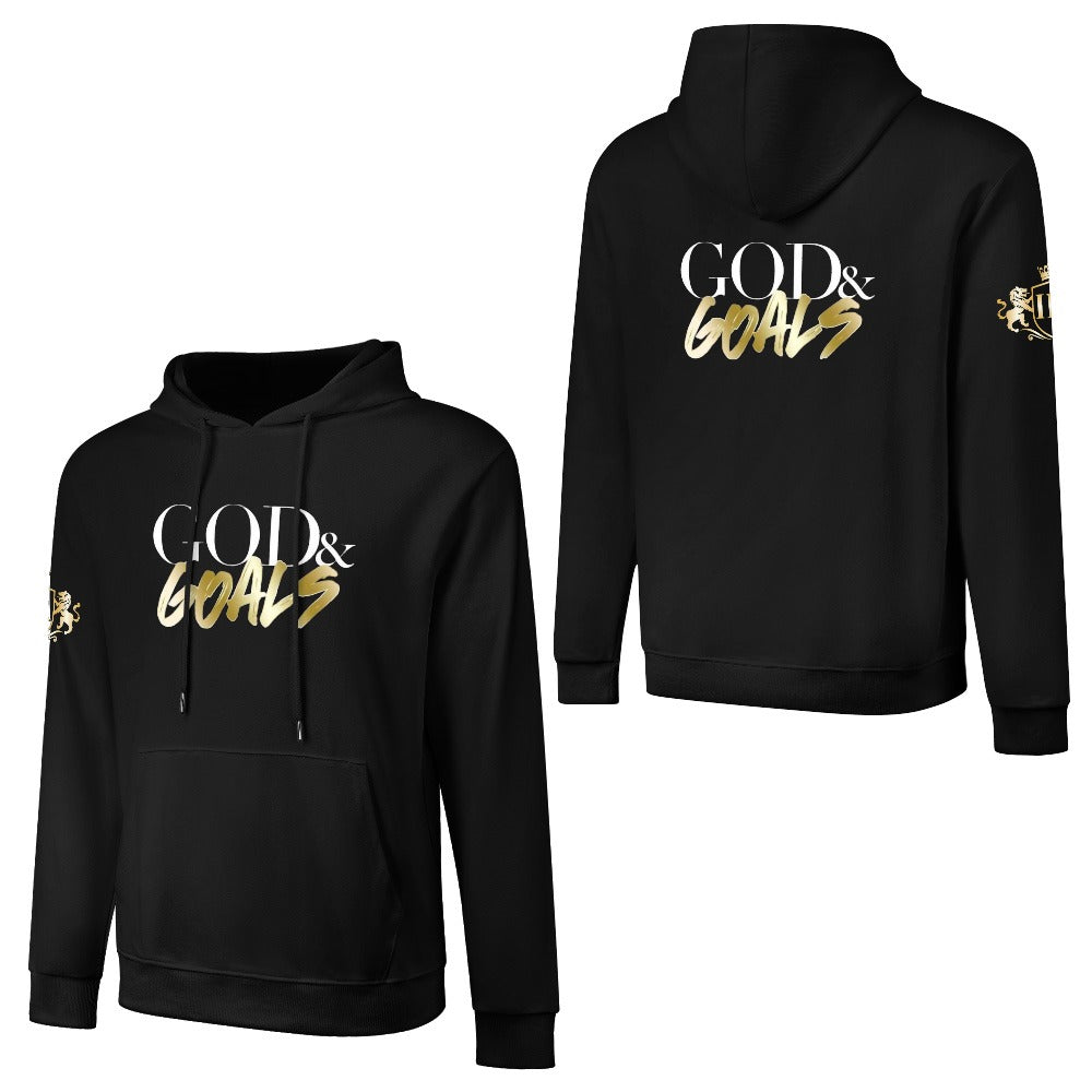 GOD & GOALS 100% cotton hoodie