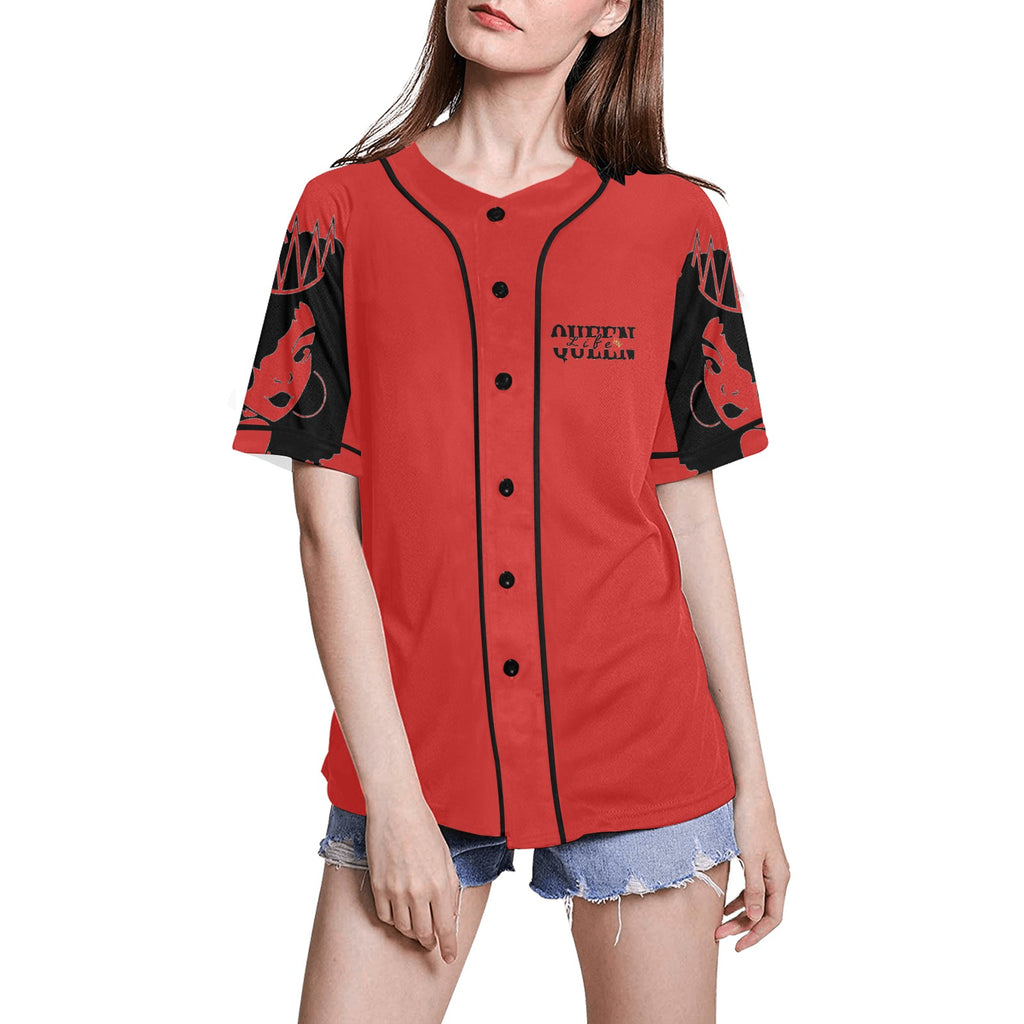 Queen Life Crown Diva Baseball Jersey