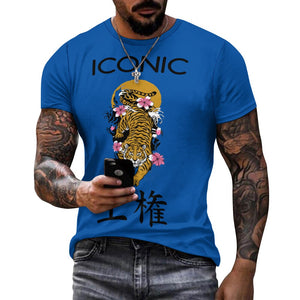 Iconic Royalty Japanese Collection Cotton T-shirt