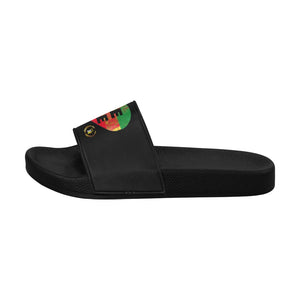 Royalty Crown I.R. Rasta One Love Women's Slide Sandals