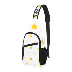 Iconic Royalty Gold Crown Chest Bag