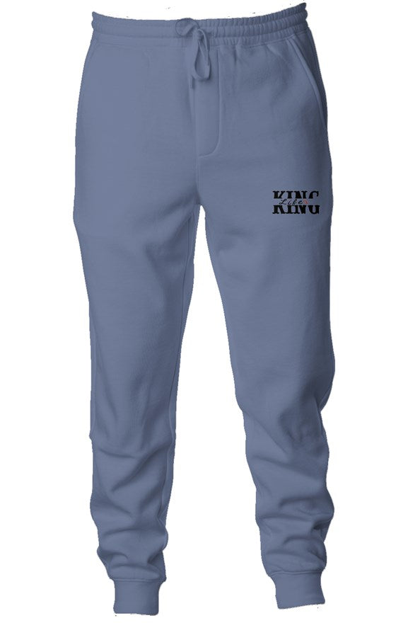 King Life Pigment Dyed Fleece Joggers