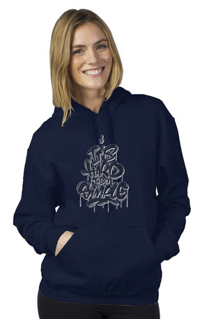 It's Hard To Be Simple pullover hoodie