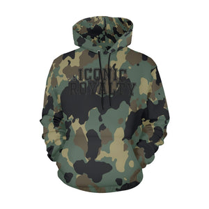 Iconic Royalty Men's Camouflage  Hoodie