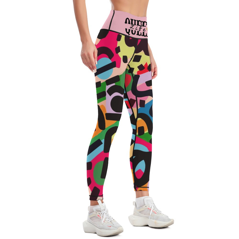 Queen Life Women's Comfort Sports Yoga Pants