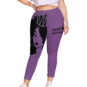 Queen Life Queen Diva Women's Plus Size Stretch Leggings