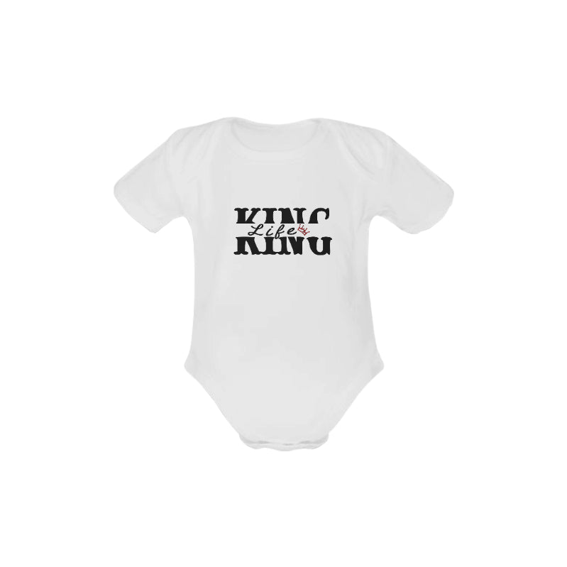 King Life Baby Organic Short Sleeve One Piece