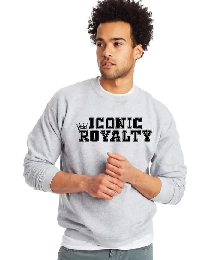 Iconic Royalty Logo Long Sleeve Shirt