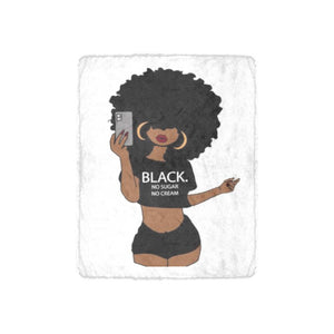 Black Girl Magic Ultra-Soft Micro Fleece Blanket 30"x40"
